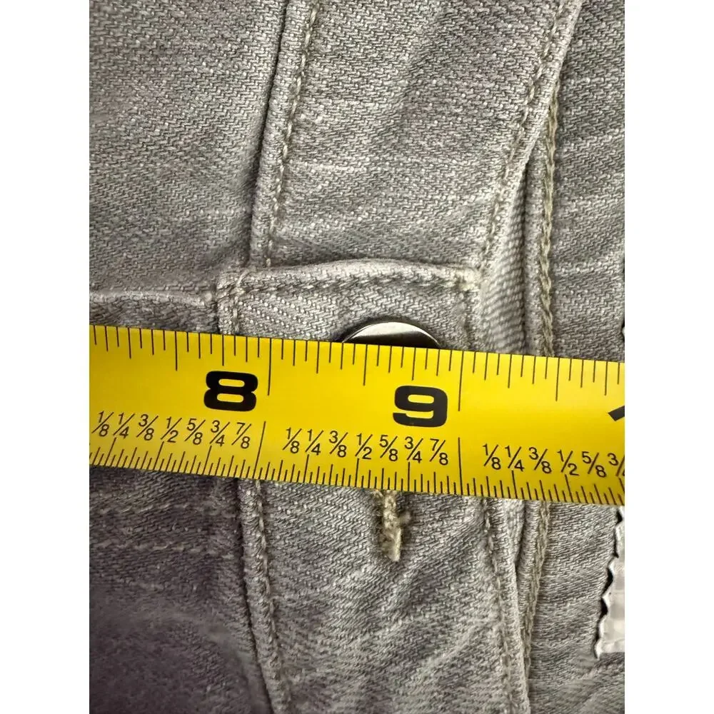 Joe’s Jeans Rocker Fit Men’s Light Gray Straight Leg Denim – W32, 35” Inseam